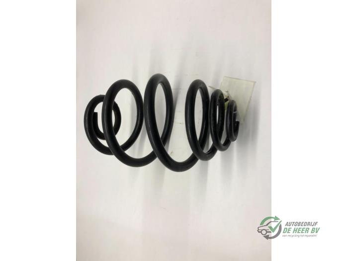 Rear coil spring from a Opel Corsa C (F08/68)  2001