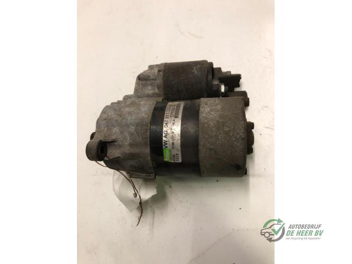 Gebrauchte Anlasser Volkswagen Lupo (6X1) Preis € 35,00 Margenregelung angeboten von Autobedrijf de Heer B.V.