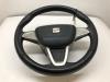 Steering wheel from a Seat Ibiza IV (6J5), 2008 / 2017 1.4 16V, Hatchback, 4-dr, Petrol, 1.390cc, 63kW (86pk), FWD, BXW, 2008-03 / 2011-05, 6J5 2008