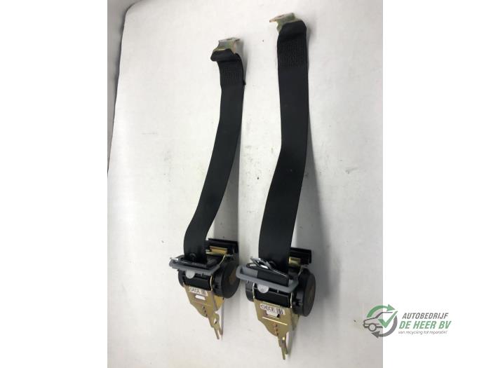 Set of seatbelts, rear seats from a BMW 3 serie (E46/4) 316i 2000