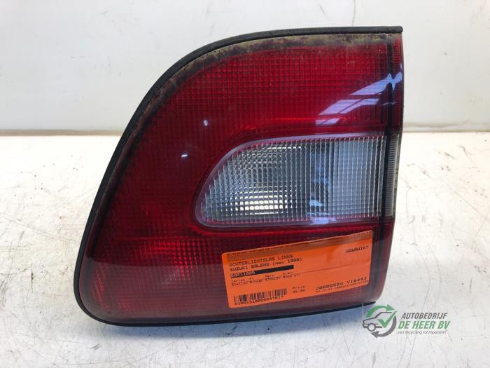 Taillight lens, left from a Suzuki Baleno (GC/GD) 1.6 16V 1998