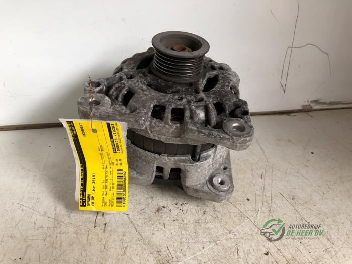 Begagnade Dynamo Volkswagen Up! (121) 1.0 12V 60 Pris € 50,00 Marginaltabell erbjuds av Autobedrijf de Heer B.V.