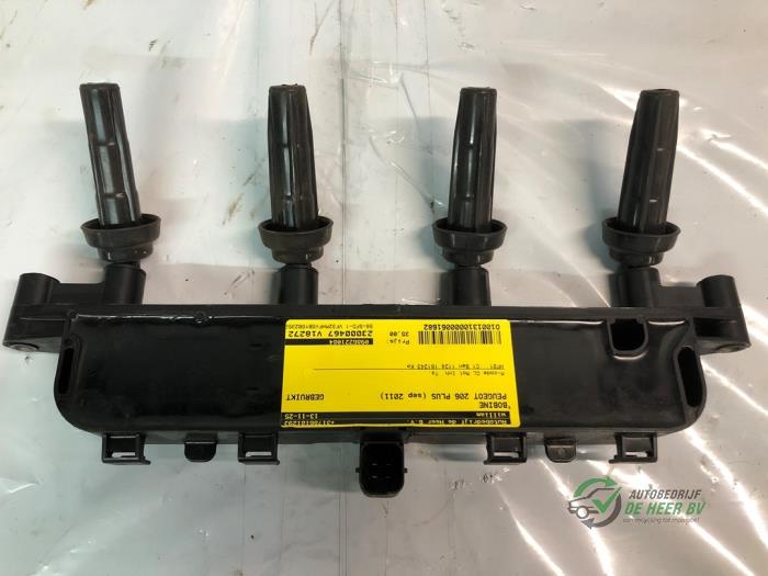 Gebrauchte Zündspule Peugeot 206+ (2L/M) 1.1 XR,XS Preis € 35,00 Margenregelung angeboten von Autobedrijf de Heer B.V.