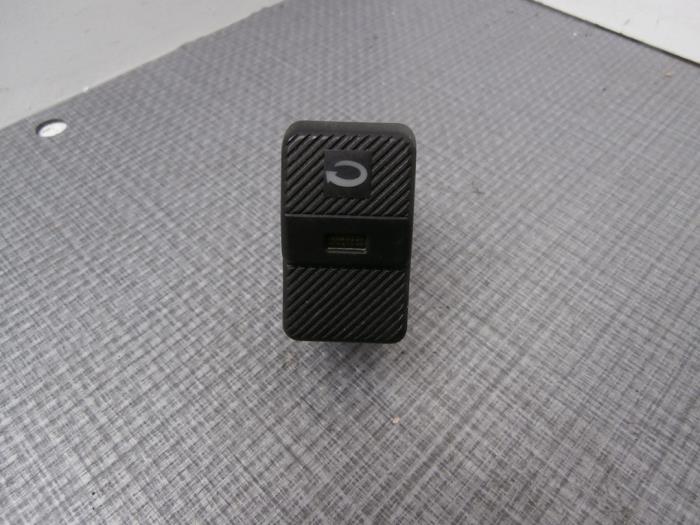 Bouton commande de recyclage air