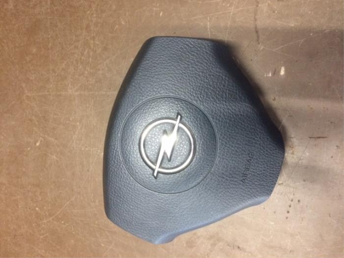 Left airbag (steering wheel) from a Opel Agila (A) 1.0 12V Twin Port 2004