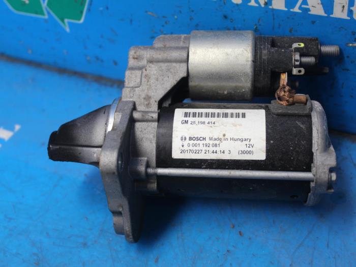 Gebrauchte Anlasser Opel Corsa E Preis € 42,00 Margenregelung angeboten von Maresia Auto Recycling B.V.