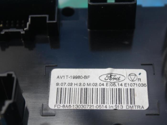 Heater control panel Ford B-Max - 1816749