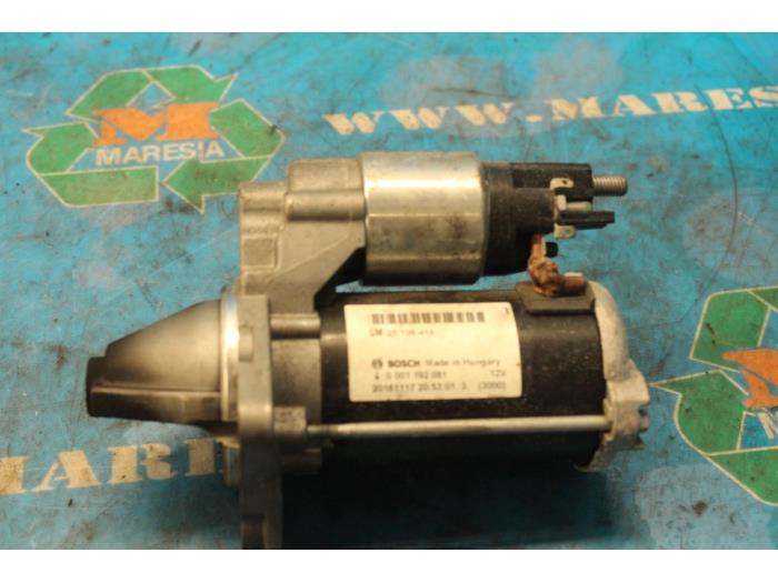 Gebrauchte Anlasser Opel Corsa E Preis € 42,00 Margenregelung angeboten von Maresia Auto Recycling B.V.
