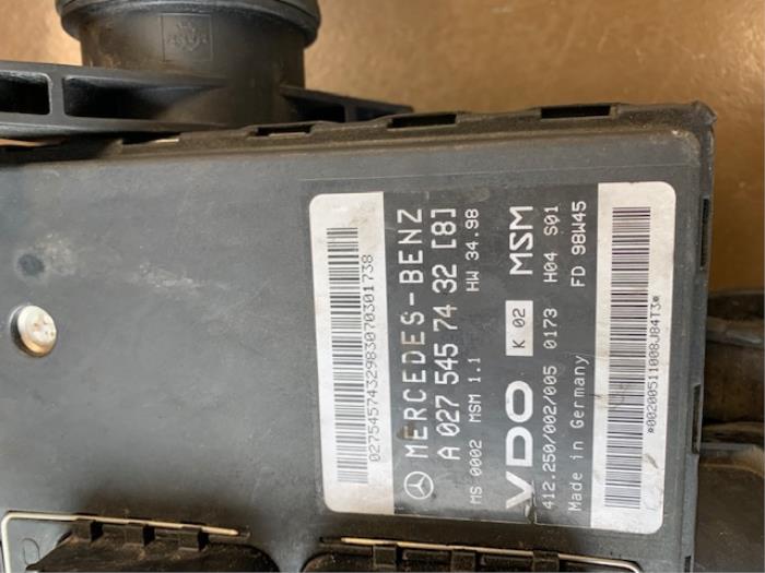 Begagnade Luftflödesmätare Mercedes A (W168) 1.6 A-160 Pris € 94,50 Marginaltabell erbjuds av Maresia Auto Recycling B.V.