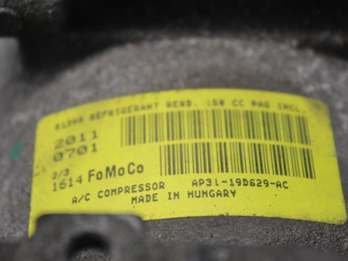 Aire acondicionado (completo) de un Ford Fiesta 6 (JA8) 1.6 TDCi 16V 95 2011