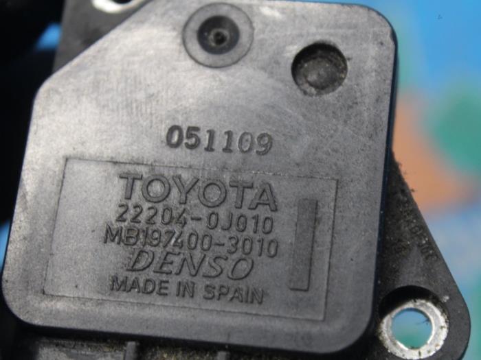 Luftmengenmesser van een Toyota Corolla (E12) 1.6 16V VVT-i 2006