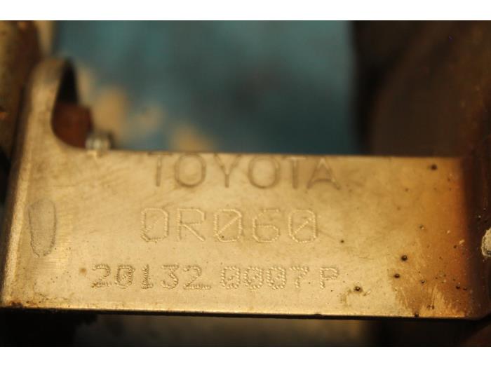 Filtro de hollín de un Toyota Verso  2012