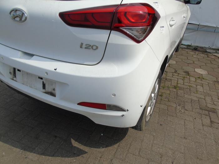 Rear bumper from a Hyundai I20 2016