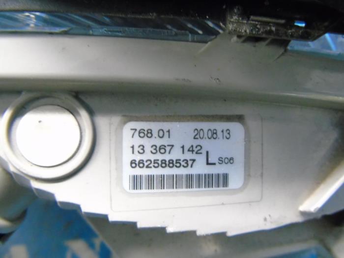 Indicator, left from a Opel Astra J (PC6/PD6/PE6/PF6)  2013