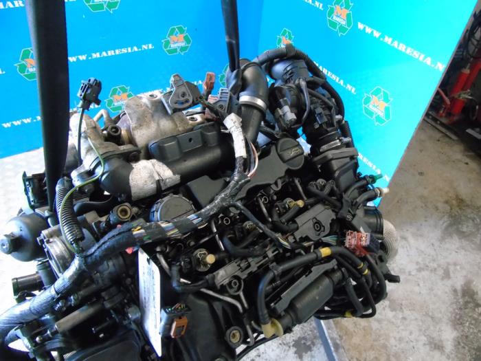 Motor van een Peugeot Partner (GC/GF/GG/GJ/GK) 1.6 HDI 75 16V 2011