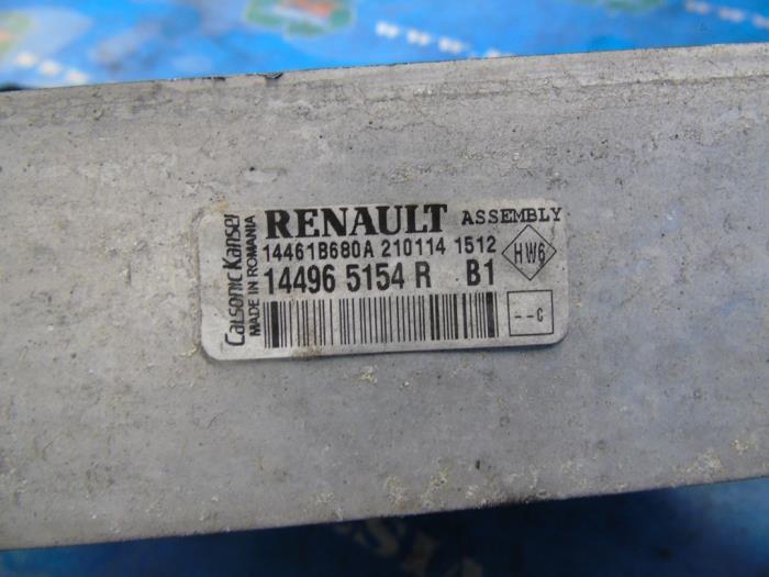 Intercooler d'un Dacia Sandero II 1.5 dCi 90 2014