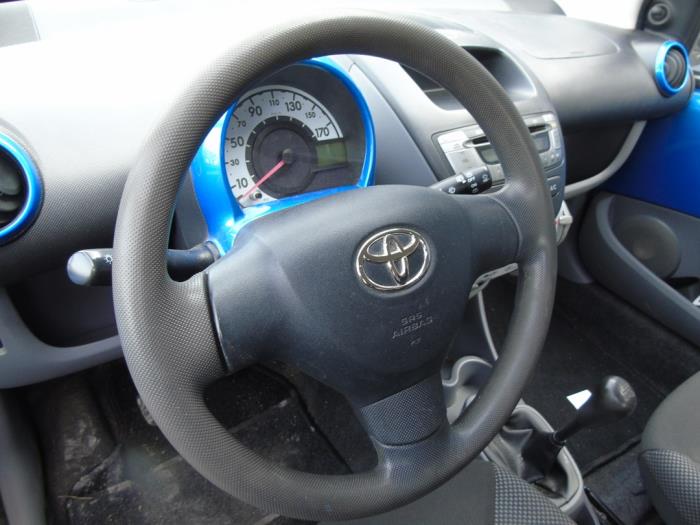 Airbag set+module from a Toyota Aygo (B10) 1.0 12V VVT-i 2009