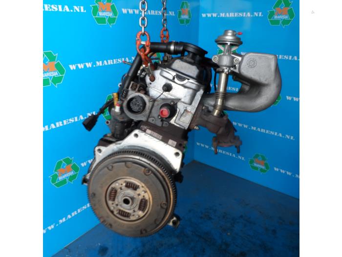 Motor van een Volkswagen Polo Variant (6KV5) 1.9 SDI 1999
