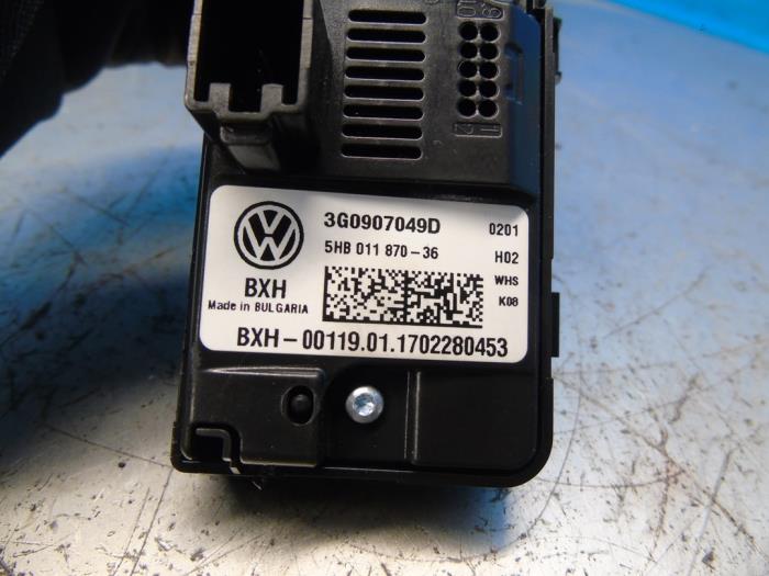 Control de pantalla de climatización de un Volkswagen Passat Variant (3G5) 1.6 TDI 16V 2017