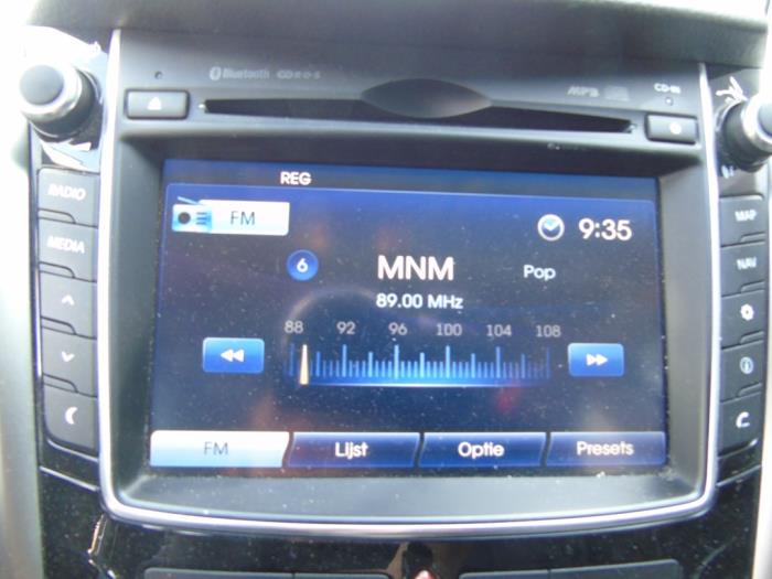 Navigation System van een Hyundai i30 (GDHB5) 1.4 16V 2013