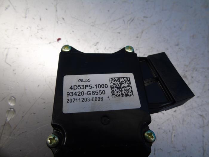 Wiper switch from a Kia Picanto (JA) 1.0 12V 2022