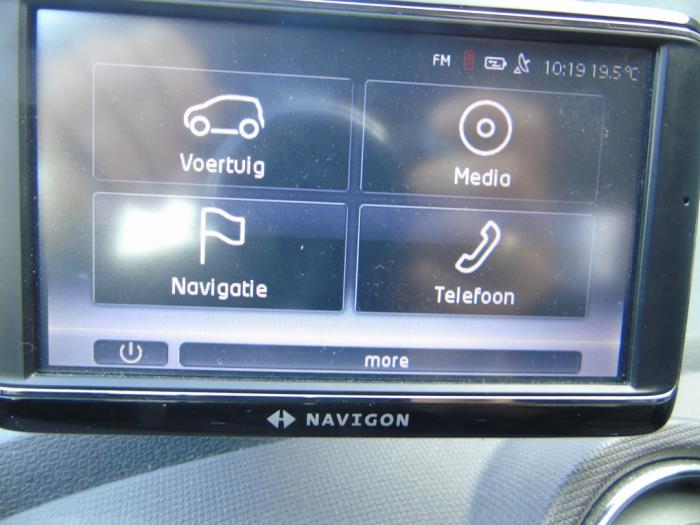 Système navigation d'un Seat Ibiza IV SC (6J1) 1.2 TSI 2013