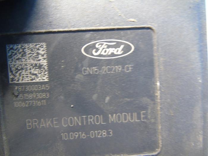 Bloc ABS d'un Ford EcoSport (JK8) 1.0 EcoBoost 12V 125 2018