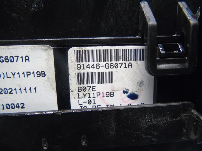 Fuse box from a Kia Picanto (JA) 1.0 12V 2022