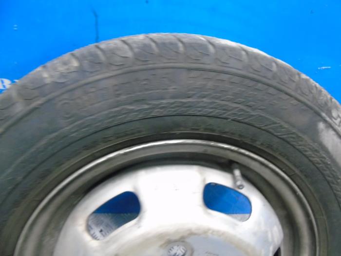 Wheel + winter tyre from a Iveco Daily 2021