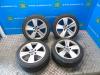 Set of wheels + tyres from a Seat Leon (5FB), 2012 1.8 TSI Ecomotive 16V, Hatchback, 4-dr, Petrol, 1.798cc, 132kW (179pk), FWD, CJSA, 2013-02 2013