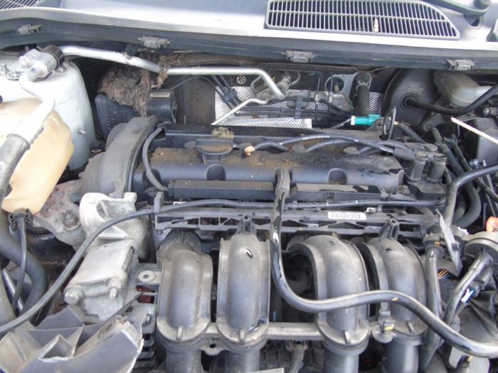 Engine from a Ford Fiesta 6 (JA8) 1.25 16V 2009