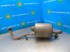 Exhaust rear silencer from a Toyota Yaris III (P13) 1.5 16V Hybrid 2018