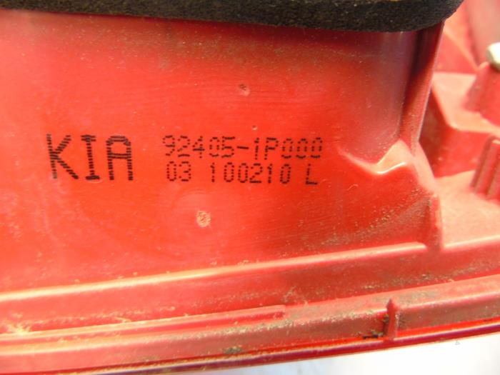 Feu arrière gauche d'un Kia Venga 1.4 CRDi 16V 2011