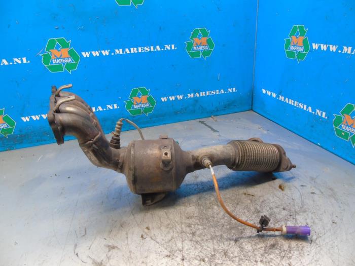 Używane Katalizator Ford Fiesta 6 (JA8) 1.25 16V Cena € 157,50 Procedura marży oferowane przez Maresia Auto Recycling B.V.