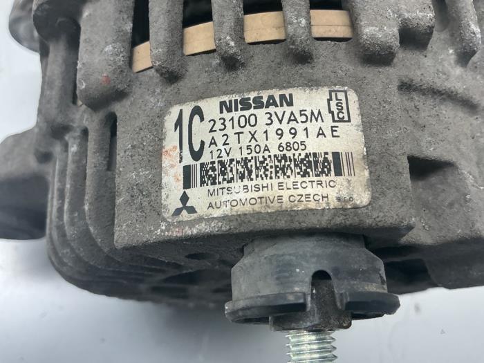 Dynamo d'un Nissan Note (E12) 1.2 68 2017