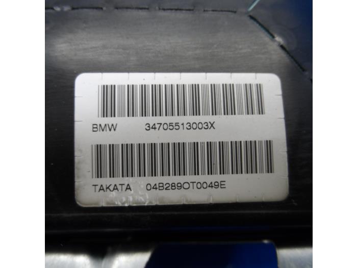 Airbag de puerta de 2 puertas derecha de un BMW 3 serie Compact (E46/5) 318td 16V 2004