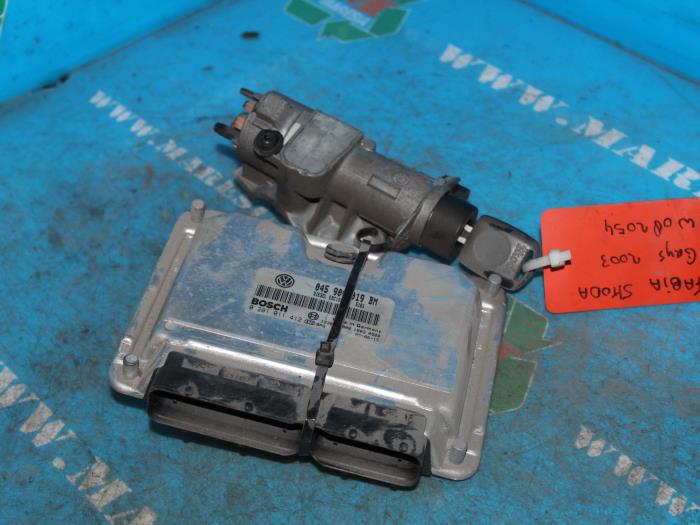 Used Ignition lock + computer Skoda Fabia (6Y2) 1.4 TDi Price € 131,25 Margin scheme offered by Maresia Auto Recycling B.V.