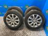 Set of wheels + winter tyres from a Volkswagen Polo IV (9N1/2/3), Hatchback, 2001 / 2012 2007