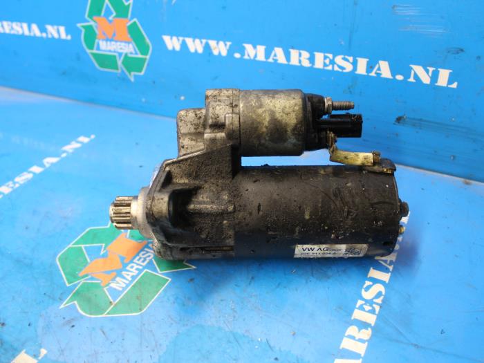 Used Starter Volkswagen Jetta IV (162/16A) 2.0 TDI 16V Price € 42,00 Margin scheme offered by Maresia Auto Recycling B.V.