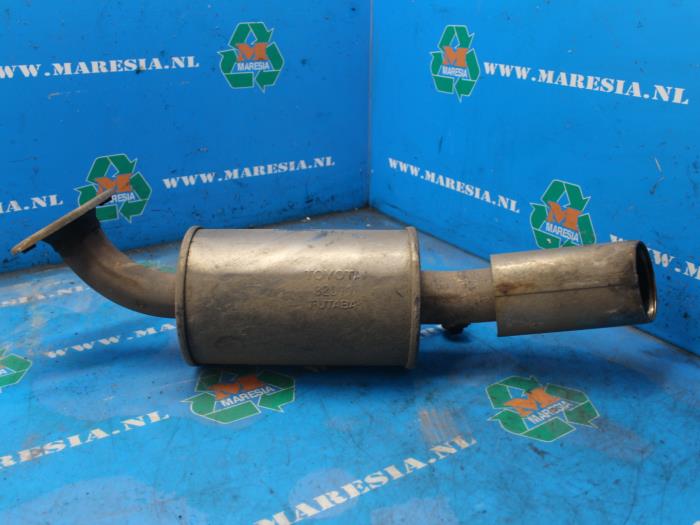 Exhaust rear silencers with part number 011 stock