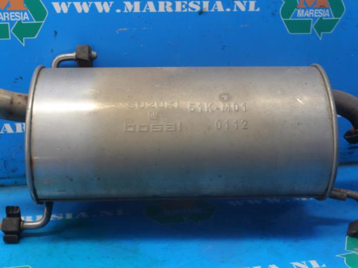 Gebrauchte Auspuff Enddämpfer Suzuki Splash 1.0 12V Preis € 47,25 Margenregelung angeboten von Maresia Auto Recycling B.V.