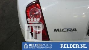 Usagé Feu arrière secondaire gauche Nissan Micra (K12) 1.2 16V Prix € 32,00 Règlement à la marge proposé par Relder Parts B.V.