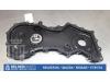 Timing cover from a Nissan Qashqai (J10), 2007 / 2014 2.0 dCi 4x4, SUV, Diesel, 1.994cc, 110kW (150pk), 4x4, M1D; EURO4; M9R, 2007-02 / 2014-01, J10F; J10J; J10U 2009