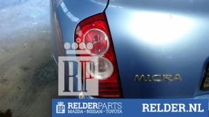 Usagé Feu arrière secondaire gauche Nissan Micra (K12) 1.2 16V Prix € 25,00 Règlement à la marge proposé par Relder Parts B.V.