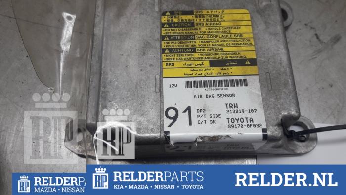 Begagnade Airbagmodul Toyota Corolla Verso (R10/11) 1.8 16V VVT-i Pris € 40,00 Marginaltabell erbjuds av Relder Parts B.V.