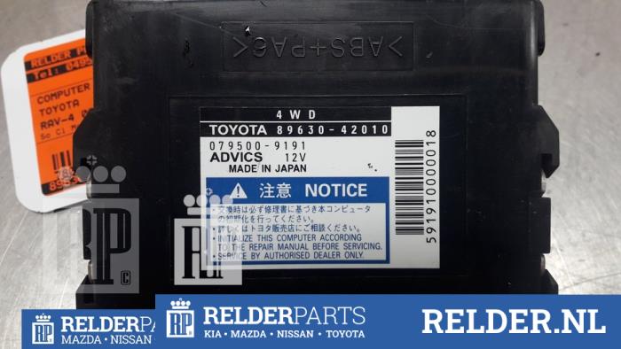 Usagé Ordinateur divers Toyota RAV4 (A3) 2.2 D-CAT 16V 4x4 Prix € 45,00 Règlement à la marge proposé par Relder Parts B.V.