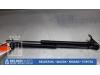 Set of tailgate gas struts from a Toyota Auris Touring Sports (E18) 1.8 16V Hybrid 2017