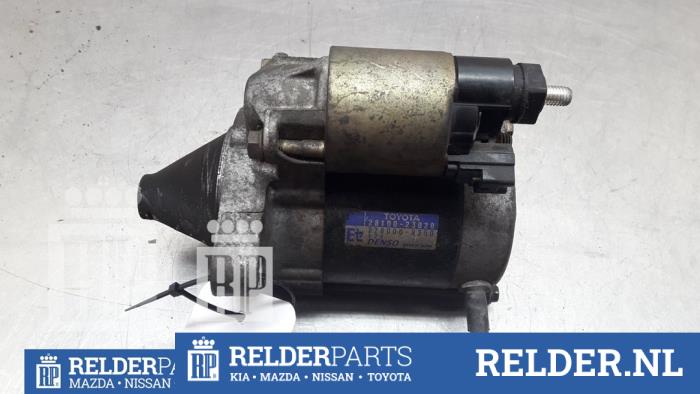 Used Starter Toyota Yaris (P1) 1.0 16V VVT-i Price € 20,00 Margin scheme offered by Relder Parts B.V.