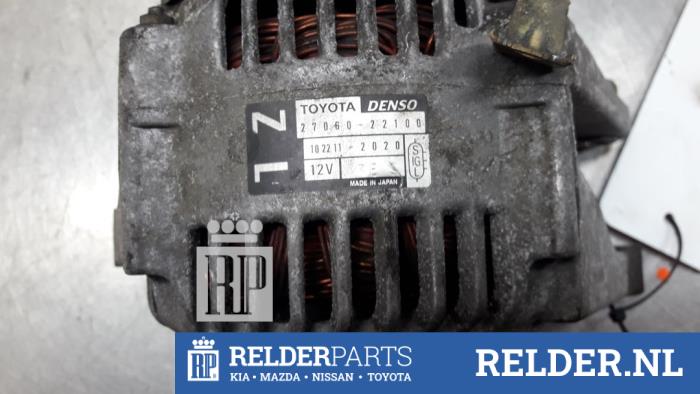 Gebrauchte Dynamo Toyota Corolla Verso (E12) 1.8 16V VVT-i Preis € 35,00 Margenregelung angeboten von Relder Parts B.V.
