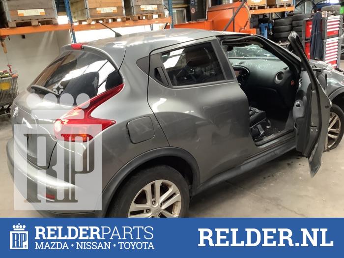 Roof curtain airbag, right from a Nissan Juke (F15) 1.6 16V 2013